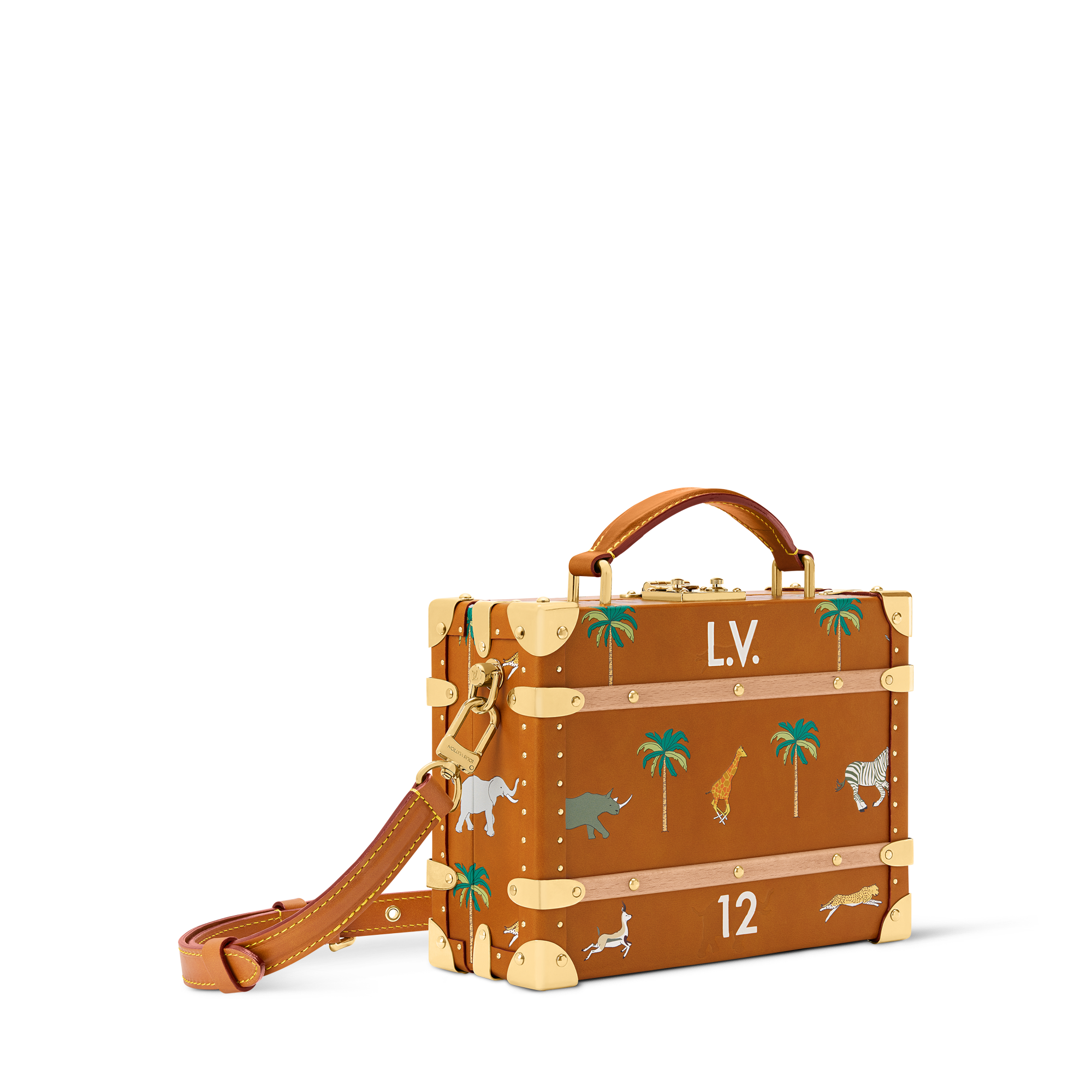 LV x Darjeeling Limited Handle Trunk Other Leathers - Trunks and